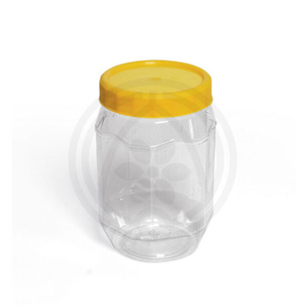 Tegla za med sa poklopcem, 720ml/1kg, plastična