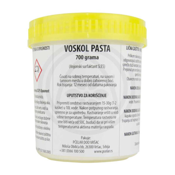 Voskol pasta 700g